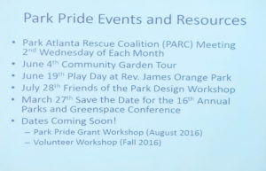 Park Pride Events and Resources